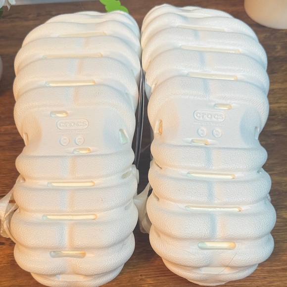 Crocs Echo Clog White | Chunky Platform Comfort Clogs | Unisex M4/W6 | NWT - Picture 7 of 10
